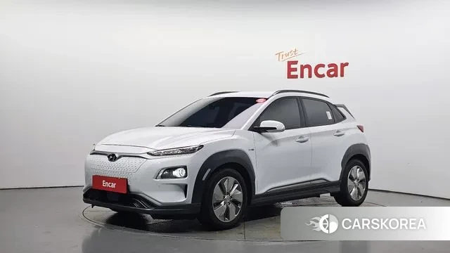 Hyundai Kona Electric 2020 Белый из Кореи