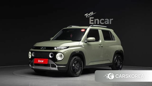 Hyundai Casper 2023 Темно-зеленый из Кореи