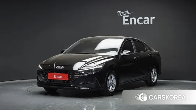 Hyundai Avante (CN7) 2021 Черный из Кореи