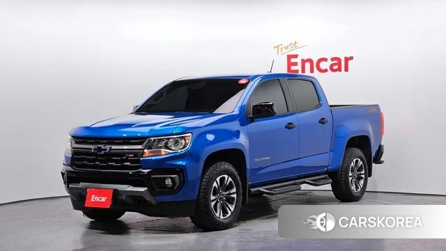 Chevrolet (GM Daewoo) Real New Colorado 2021 Синий из Кореи