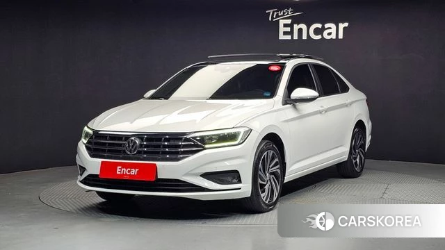 Volkswagen 7th Generation of Jetta 2021 Белый из Кореи