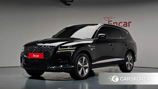 Genesis GV80 2022 Черный из Кореи