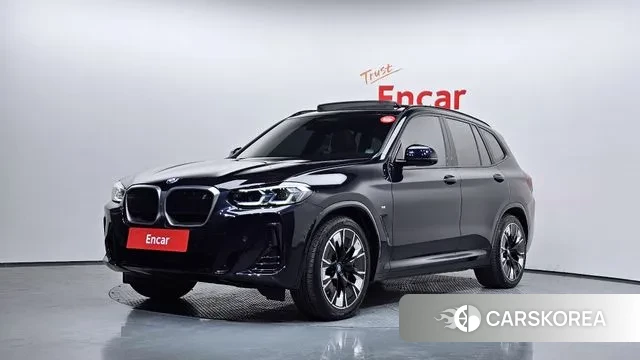 BMW iX3 2023 Черный из Кореи