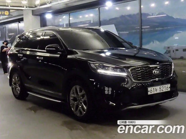 Kia The New Sorento 2019 Черный из Кореи
