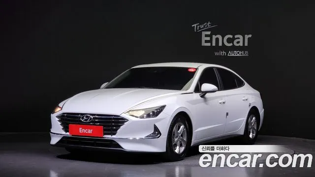 Hyundai Sonata (DN8) 2020 Белый из Кореи