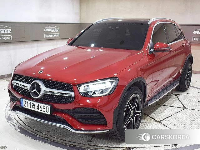 Mercedes-Benz GLC-Class X253 2022 Красный из Кореи