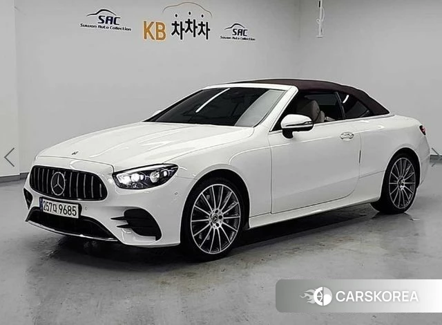 Mercedes-Benz E-Class W213 2022 Белый из Кореи