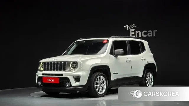 Jeep Renegade 2021 Белый из Кореи