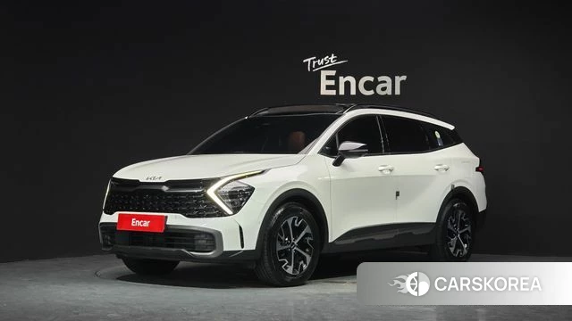 Kia Sportage 5th Generation Hybrid 2022 Белый из Кореи