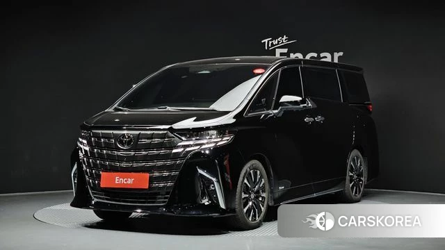 Toyota Alphard 4th Generation 2025 Черный из Кореи