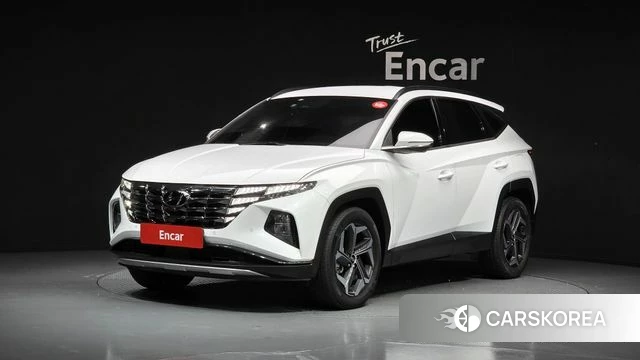 Hyundai Tucson (NX4) 2021 Белый из Кореи