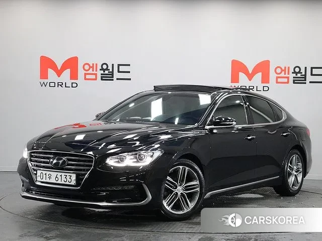 Hyundai Grandeur IG 2018 Черный из Кореи