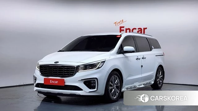 Kia The New Carnival 2019 Белый из Кореи