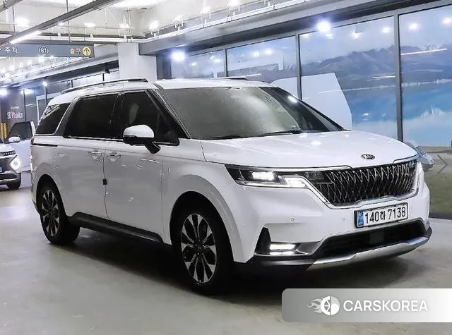 Kia Carnival 4th generation 2021 Белый из Кореи