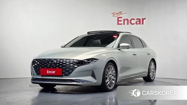 Hyundai The New Grandeur IG 2021 Серебристо-серый из Кореи
