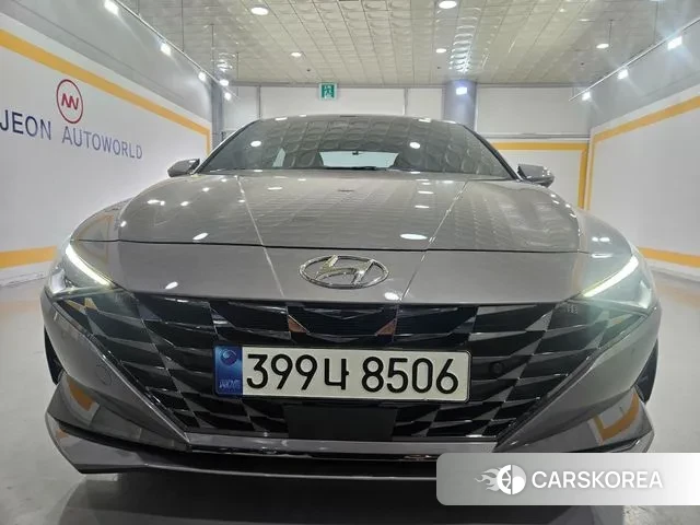 Hyundai Avante (CN7) 2021 Серый из Кореи