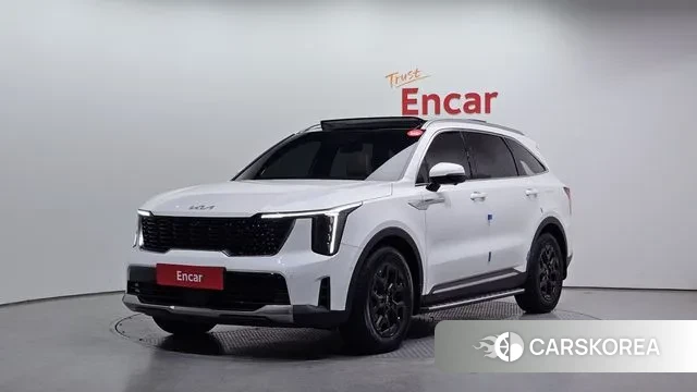 Kia The New Sorento 4th Generation 2023 Белый из Кореи