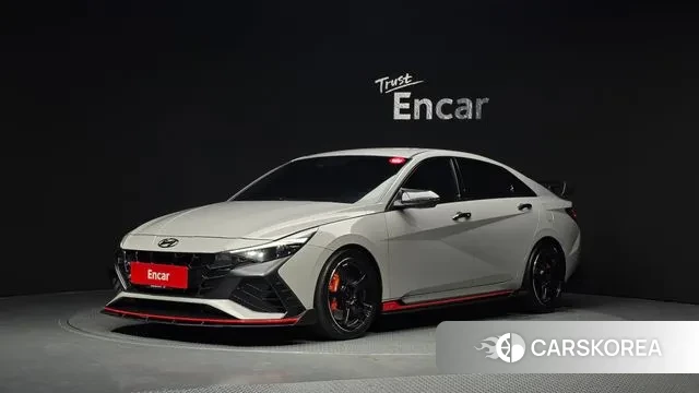 Hyundai Avante (CN7) 2021 Серебристо-серый из Кореи