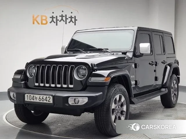 Jeep Wrangler (JL) 2020 Черный из Кореи