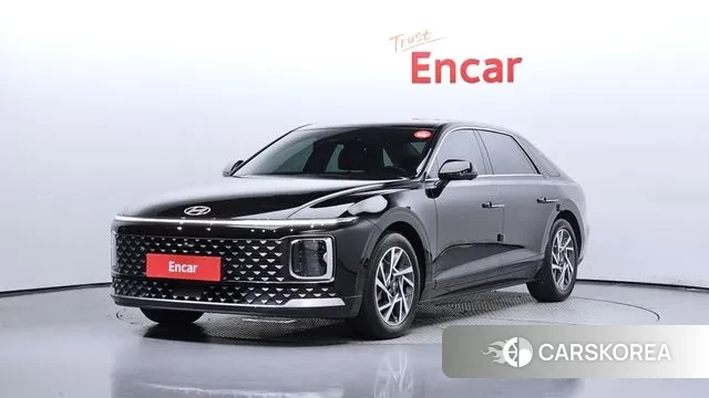 Hyundai Grandeur (GN7) 2023 Черный из Кореи