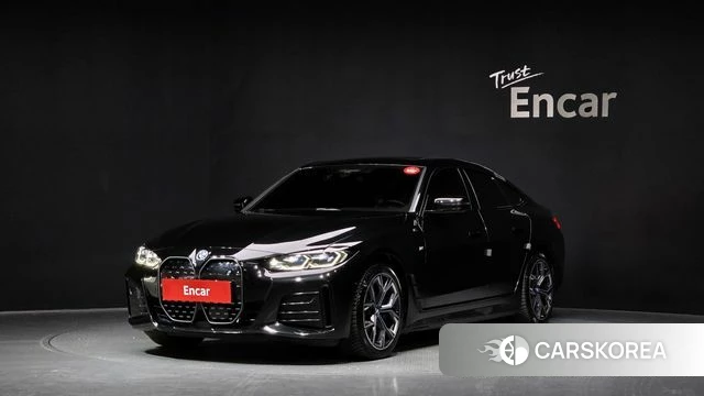 BMW i4 2022 Черный из Кореи