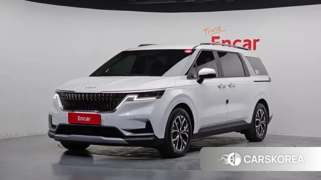 Kia Carnival 4th generation 2021 Белый из Кореи