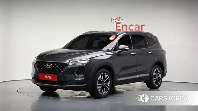 Hyundai Santa Fe TM 2018 Серый из Кореи