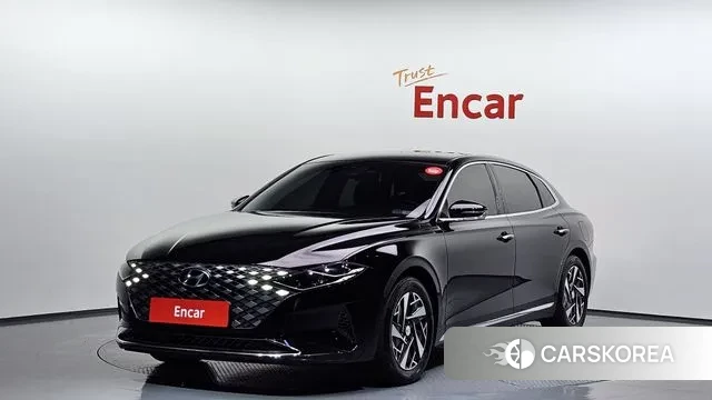 Hyundai The New Grandeur IG Hybrid 2020 Черный из Кореи