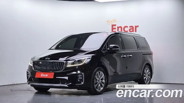 Kia The New Carnival 2019 Черный из Кореи