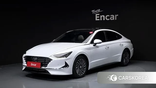 Hyundai Sonata Hybrid (DN8) 2020 Белый из Кореи