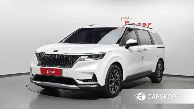 Kia Carnival 4th generation 2021 Белый из Кореи