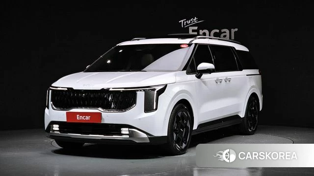 Kia The New Carnival 4th Generation 2025 Белый из Кореи