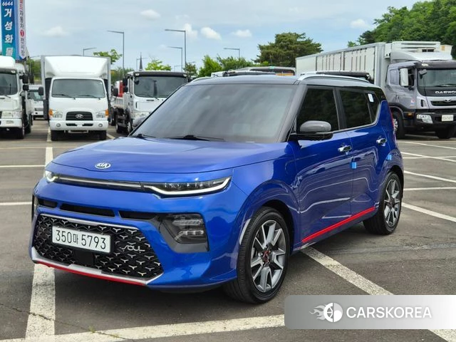 Kia Soul Booster 2019 Синий из Кореи