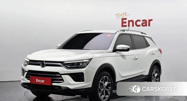 Ssangyong Beautiful Korando 2023 Белый из Кореи