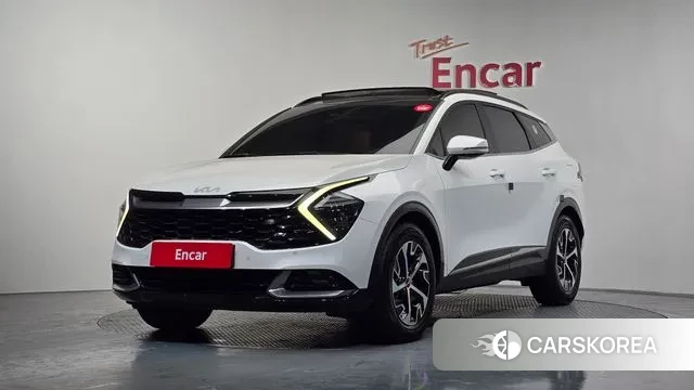 Kia Sportage 5th Generation Hybrid 2021 Белый из Кореи
