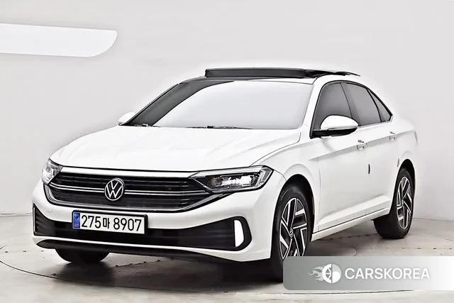 Volkswagen 7th Generation of Jetta 2023 Белый из Кореи