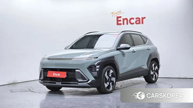 Hyundai Kona (SX2) 2023 Зеленый из Кореи