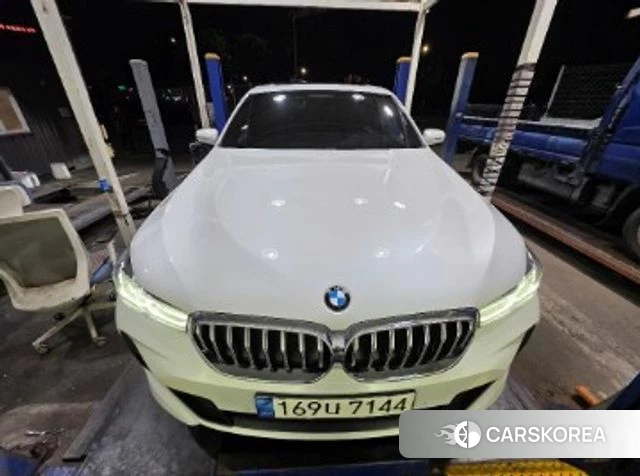 BMW 6 Series GT (G32) 2022 Белый из Кореи