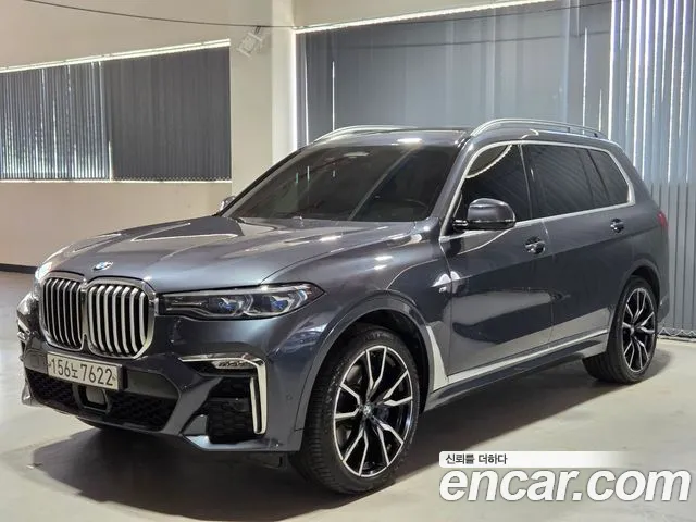 BMW X7 (G07) 2020 Серый из Кореи