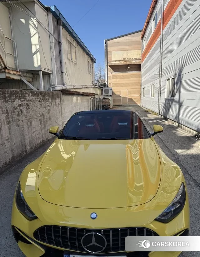 Mercedes-Benz SL-Class R232 2023 Желтый из Кореи