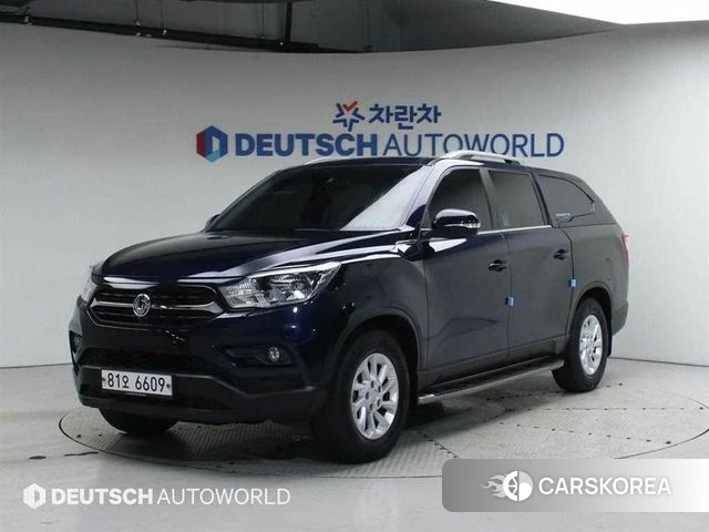 Ssangyong Rexton Sports 2018 Синий из Кореи