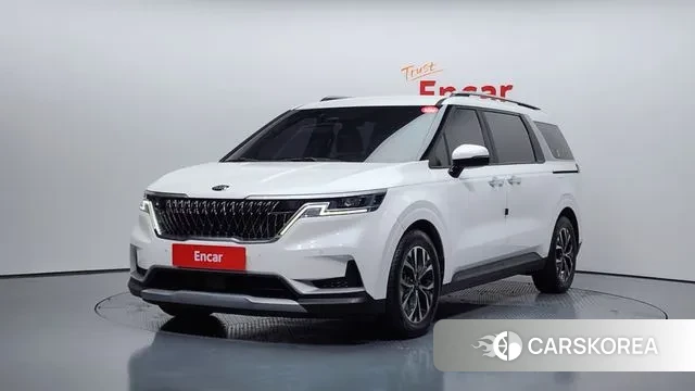 Kia Carnival 4th generation 2021 Белый из Кореи