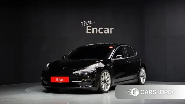 Tesla Model 3 2020 Черный из Кореи