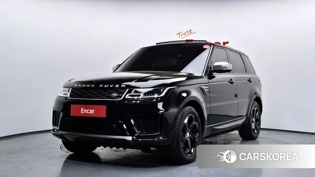 Land Rover Range Rover Sport 2nd Generation 2018 Черный из Кореи