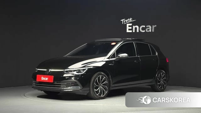 Volkswagen Golf 8th Generation 2024 Черный из Кореи