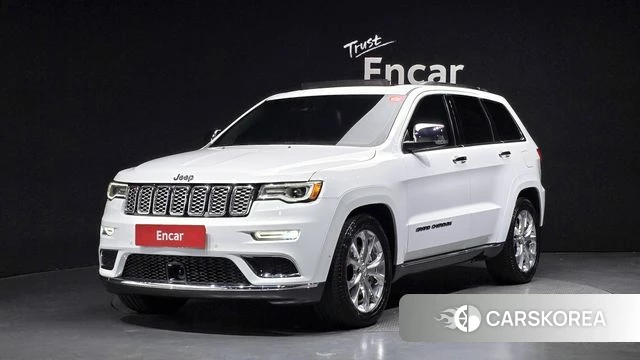 Jeep Grand Cherokee 2021 Белый из Кореи