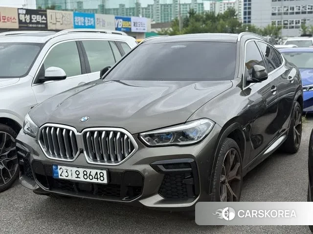 BMW X6 (G06) 2022 Песочный из Кореи