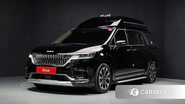 Kia Carnival 4th generation 2023 Черный из Кореи