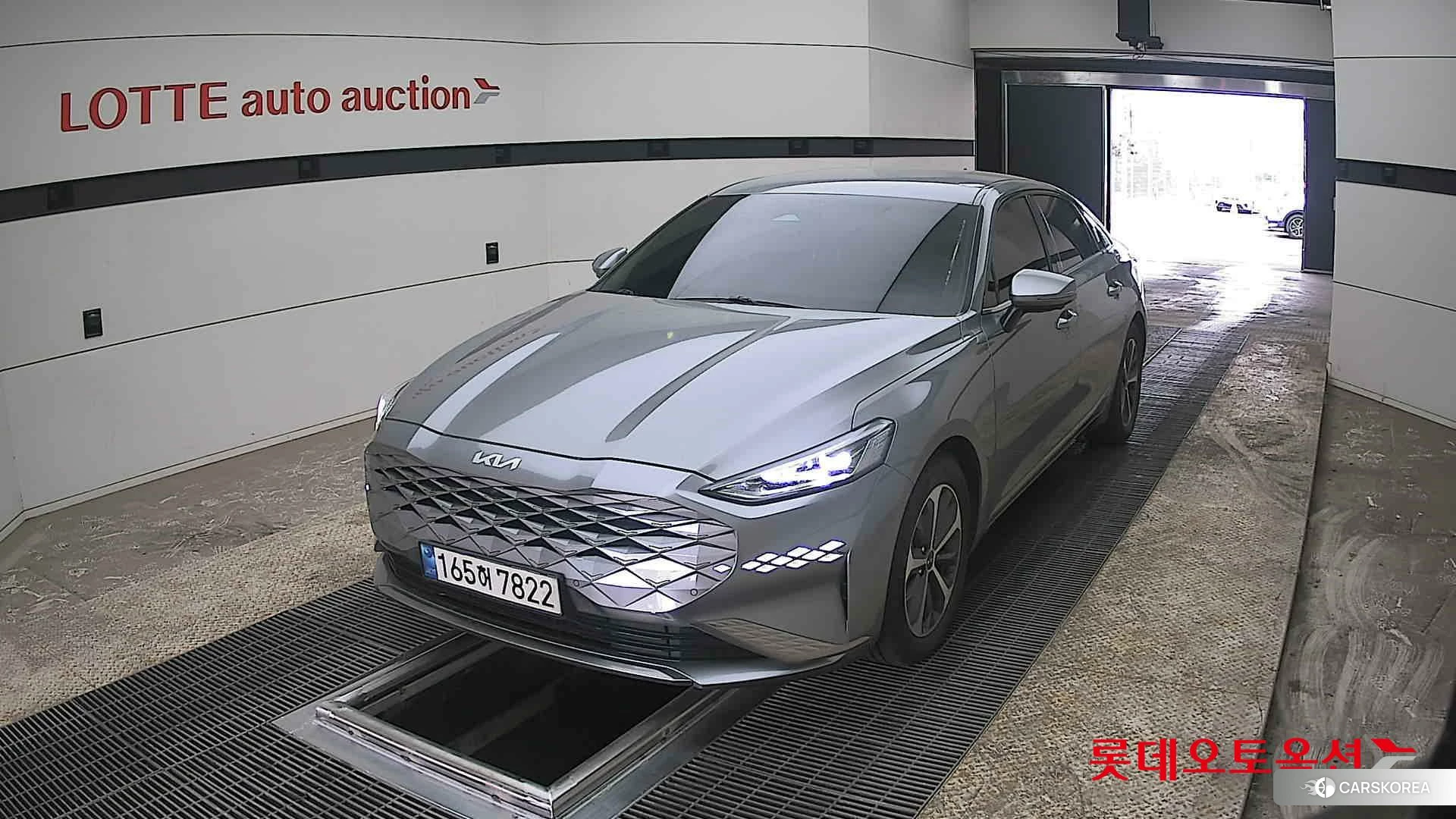 Kia K8 Hybrid 2022 Steelgray из Кореи