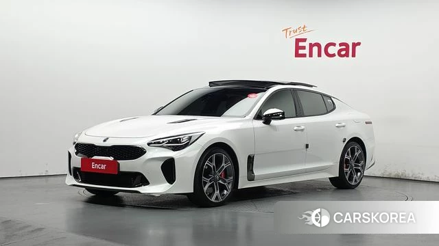 Kia Stinger 2019 Белый из Кореи
